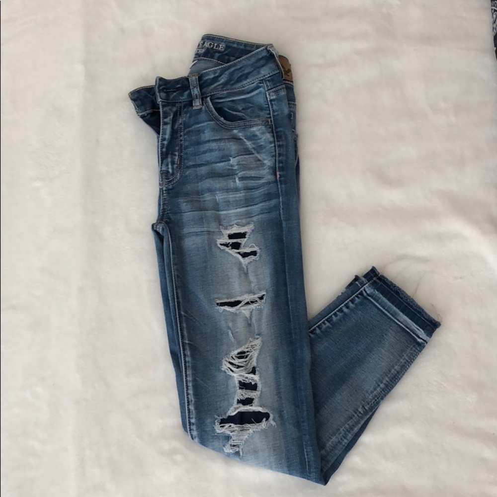 AEO High-Rise Super Stretch Jeggings